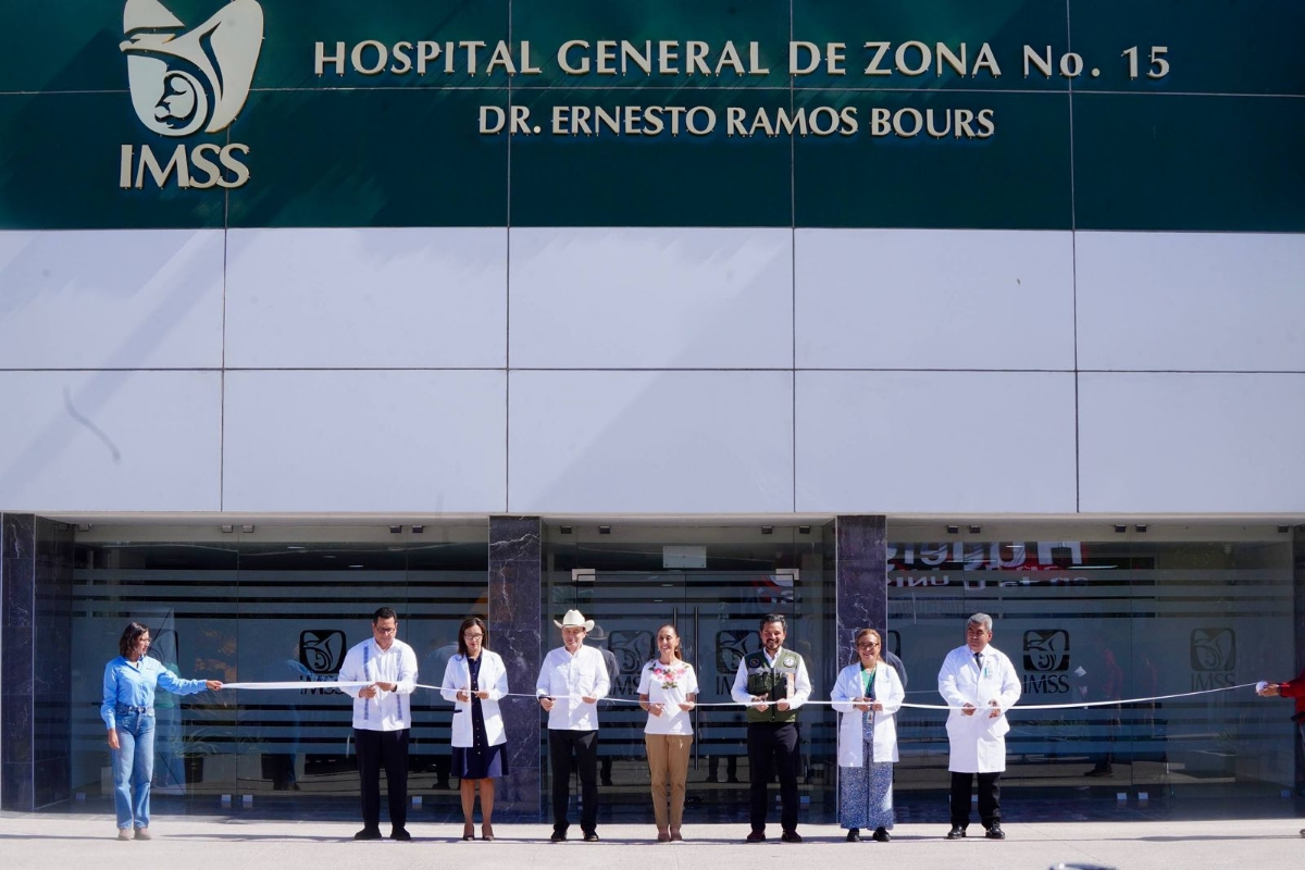 Hermosillo, Sonora; 9 de mayo de 2026.- Gobernador Durazo y Presidenta Sheinbaum cumplen compromiso de salud con nuevo Hospital Universitario en Sonora