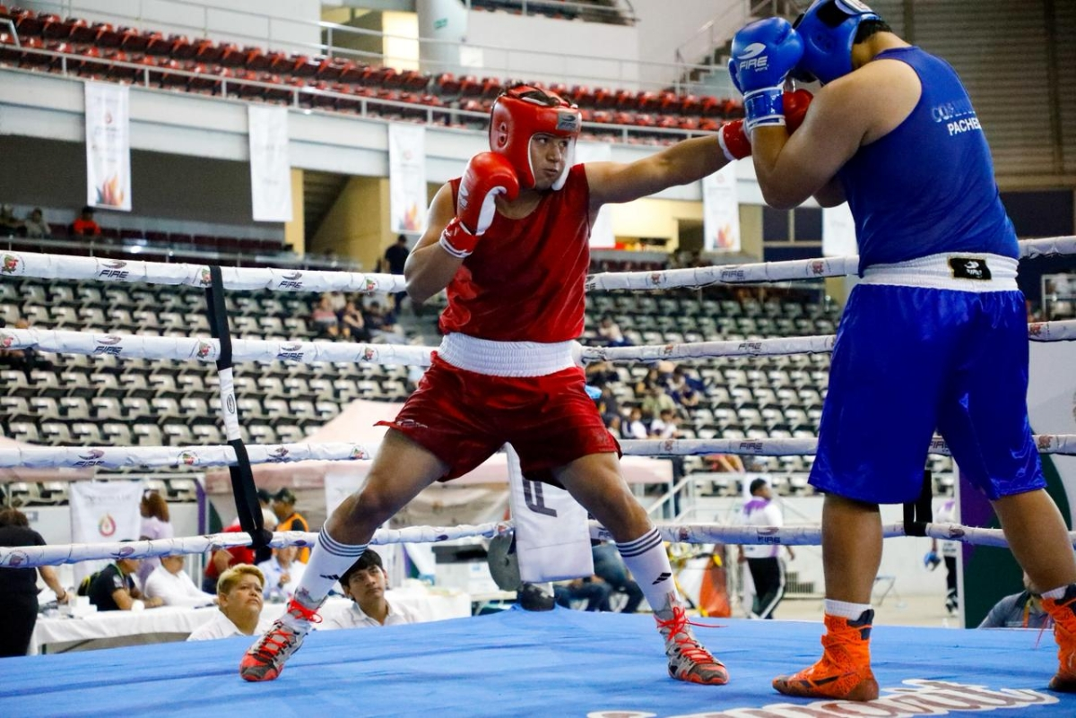 Hermosillo, Sonora, 11 de mayo del 2026.-Tres pugilistas sonorenses van por oro en la Olimpiada Nacional de Boxeo