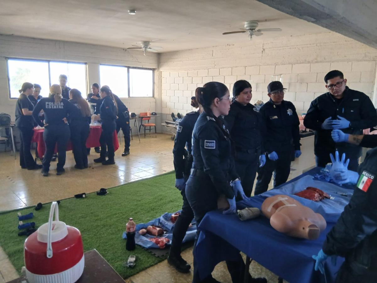  Hermosillo, Sonora; 29 de mayo de 2026.- Unidad de Param&eacute;dicos de Polic&iacute;a Estatal brinda apoyos en situaciones de emergencia