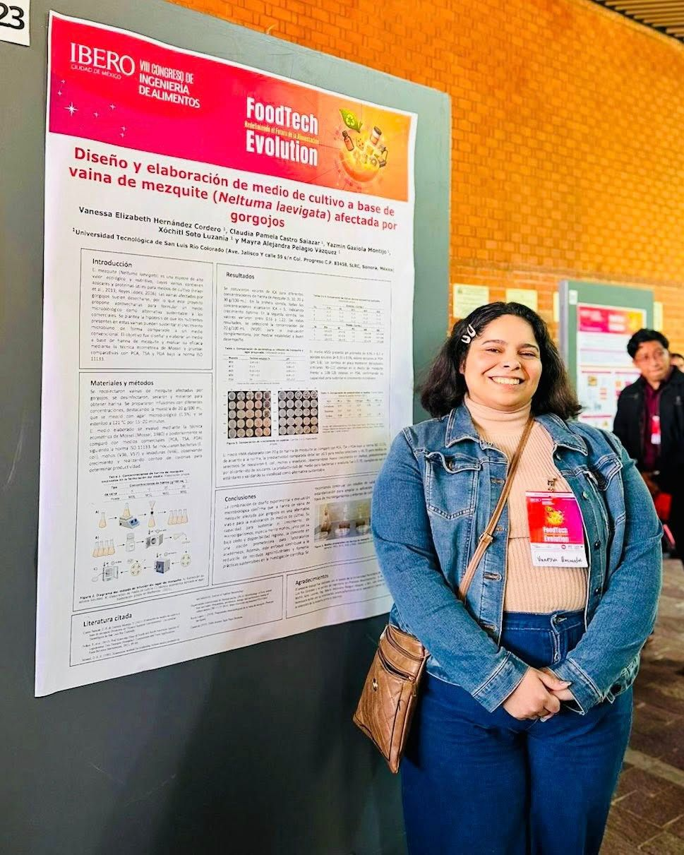  Ciudad de M&eacute;xico; 25 de noviembre de 2025.- Presentan docentes de la Universidad Tecnol&oacute;gica de SLRC propuestas innovadoras para redefinir el futuro de la alimentaci&oacute;n