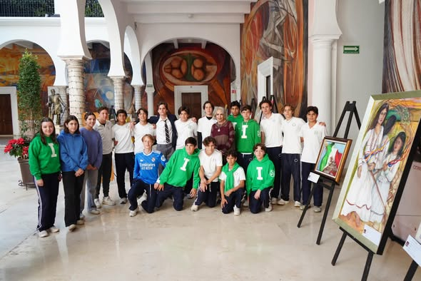  SONORA; 01 DE DICIEMBRE DEL 2025.-El Gobierno de Sonora promueve la cultura con la exhibici&oacute;n de la Asociaci&oacute;n Sonorense de Artes Pl&aacute;sticas en el Palacio de Gobierno