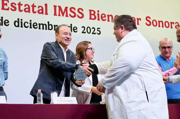 SONORA; 17 DE DICIEMBRE DEL 2025.-El Gobierno de Sonora fortalece el sistema de salud con la Primera Reuni&oacute;n Estatal del IMSS Bienestar