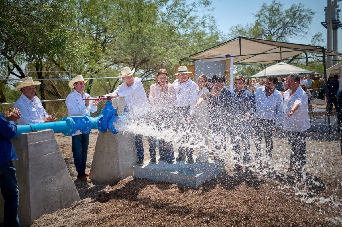  Hermosillo, Sonora; 6 de abril de 2026.-M&aacute;s agua para Sonora: Gobernador Durazo impulsa proyectos h&iacute;dricos en alianza con NADBank