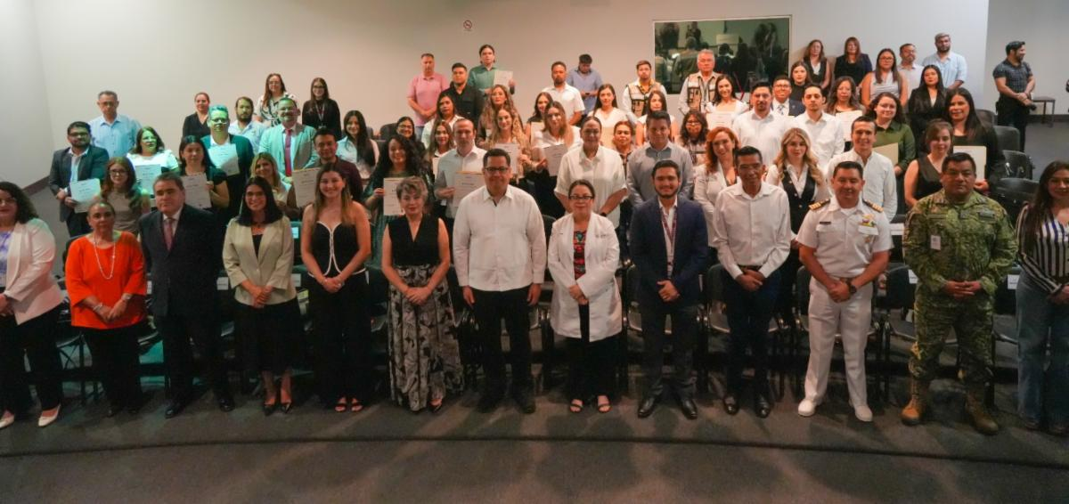 Hermosillo, Sonora; 8 de abril de 2026.-Conmemora Salud Sonora D&iacute;a Mundial de la Salud y clausura Diplomado en Salud Colectiva