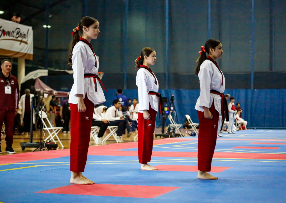 Hermosillo, Sonora, 14 de abril del 2026.-Clasifican 31 taekwondo&iacute;nes de Sonora a la Olimpiada Nacional