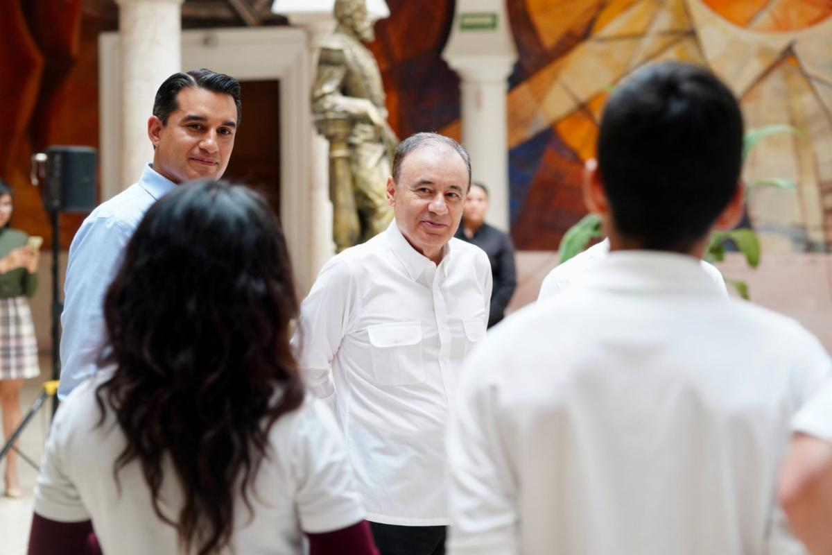  Hermosillo, Sonora; 19 de abril de 2026.-Gobernador Durazo profesionaliza a 350 mil sonorenses en inteligencia artificial con Microsoft