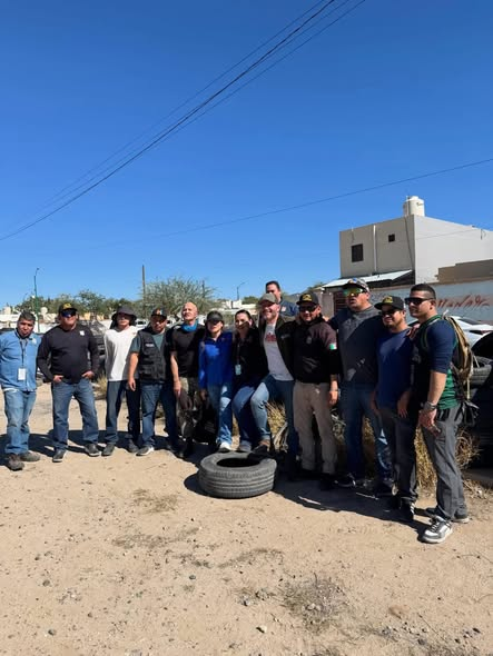 HERMOSILLO, SONORA; 02 DE FEBRERO DEL 2026.-El Gobierno de Hermosillo Recolecta Llantas por el Planeta