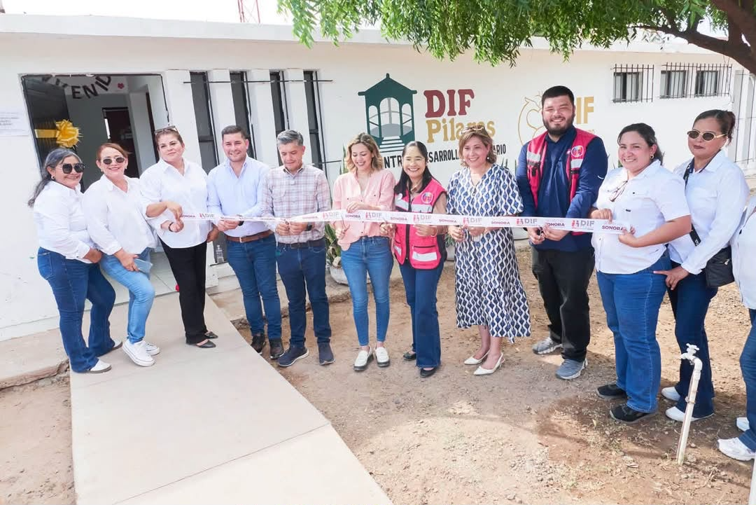 Sonora 06 Julio 2026.-🏡🤍 Etchoropo ya cuenta con un nuevo Centro DIF Pilares para fortalecer el desarrollo de las familias.