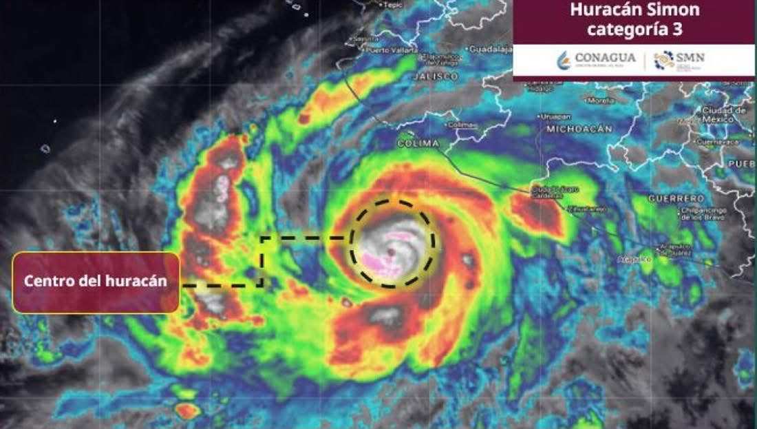 Sonora 11 Octubre 2026.-🚨🌀 &iexcl;SIM&Oacute;N ALCANZA LA CATEGOR&Iacute;A 3! ALERTA POR LLUVIAS TORRENCIALES Y OLEAJE ELEVADO