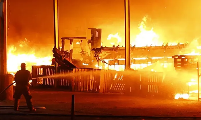 Hermosillo, Sonora 08 Julio 2026🚨🔥 Detienen a presunto responsable del incendio en la Central de Abastos de Hermosillo.