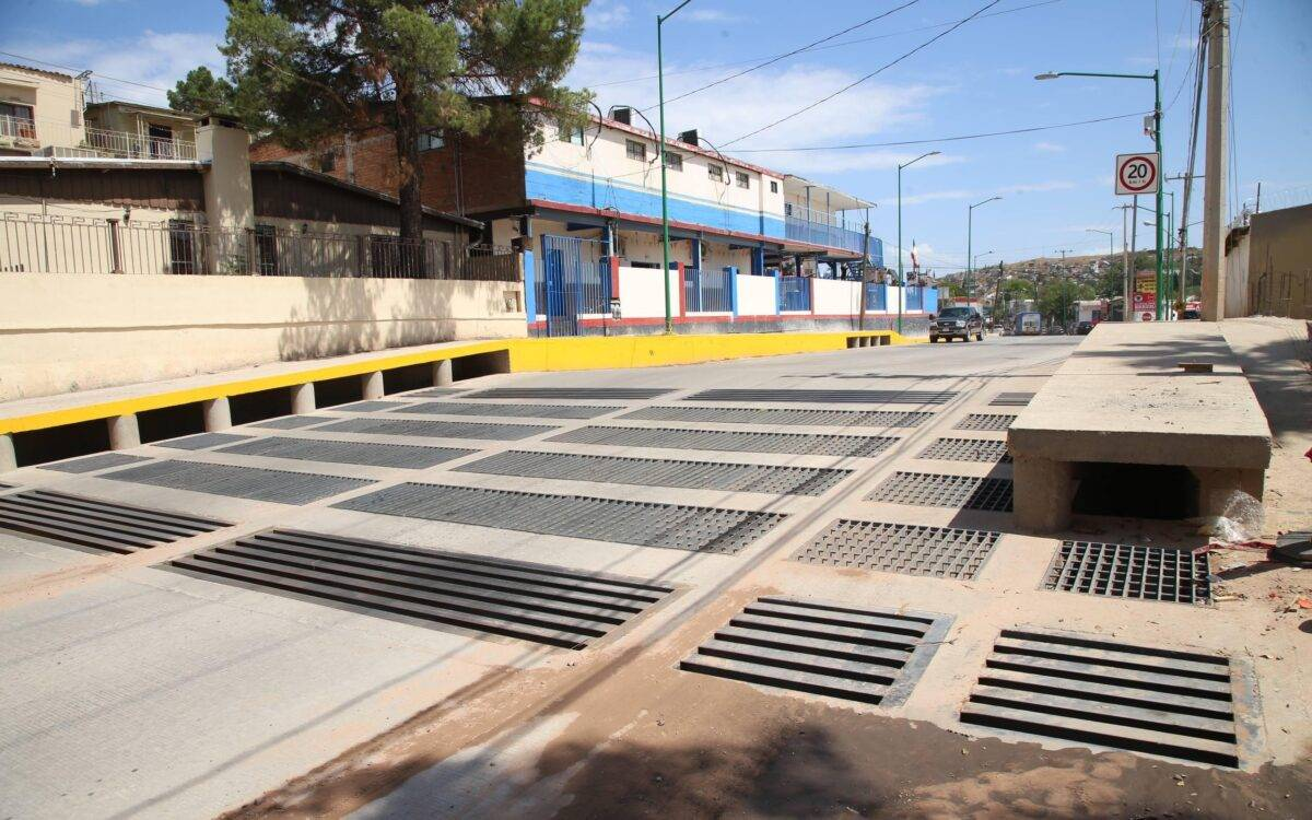 Sonora 21 Julio 2026.-🌧️🏗️ Embovedado de la avenida Tecnol&oacute;gico ayud&oacute; a mitigar afectaciones por lluvias en Nogales