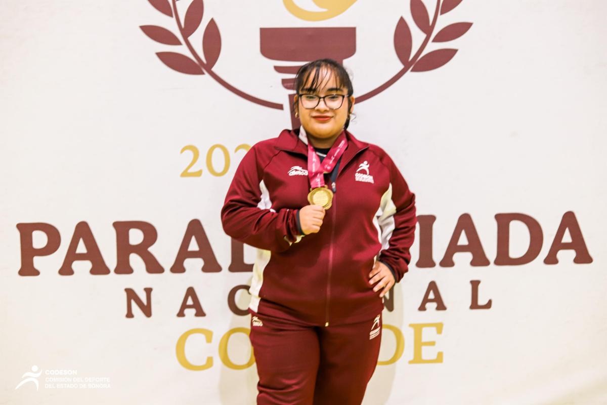  Hermosillo, Sonora, 6 de octubre del 2025.-El paratletismo de Sonora abre con 9 medallas en la Paralimpiada Nacional