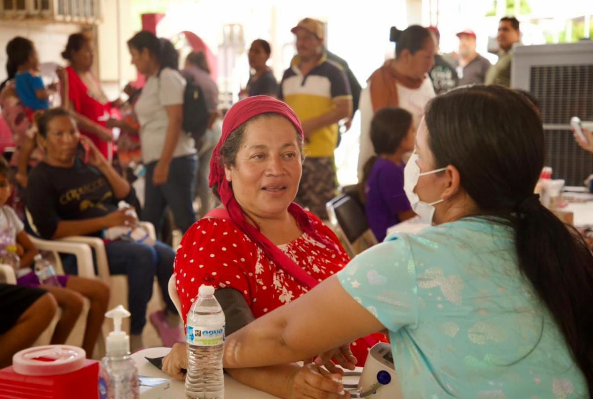  Hermosillo, Sonora; 14 de octubre de 2025. Ofrece Gobierno de Sonora jornada de atenci&oacute;n m&eacute;dica en la comunidad de Gu&aacute;simas de Belem, Guaymas
